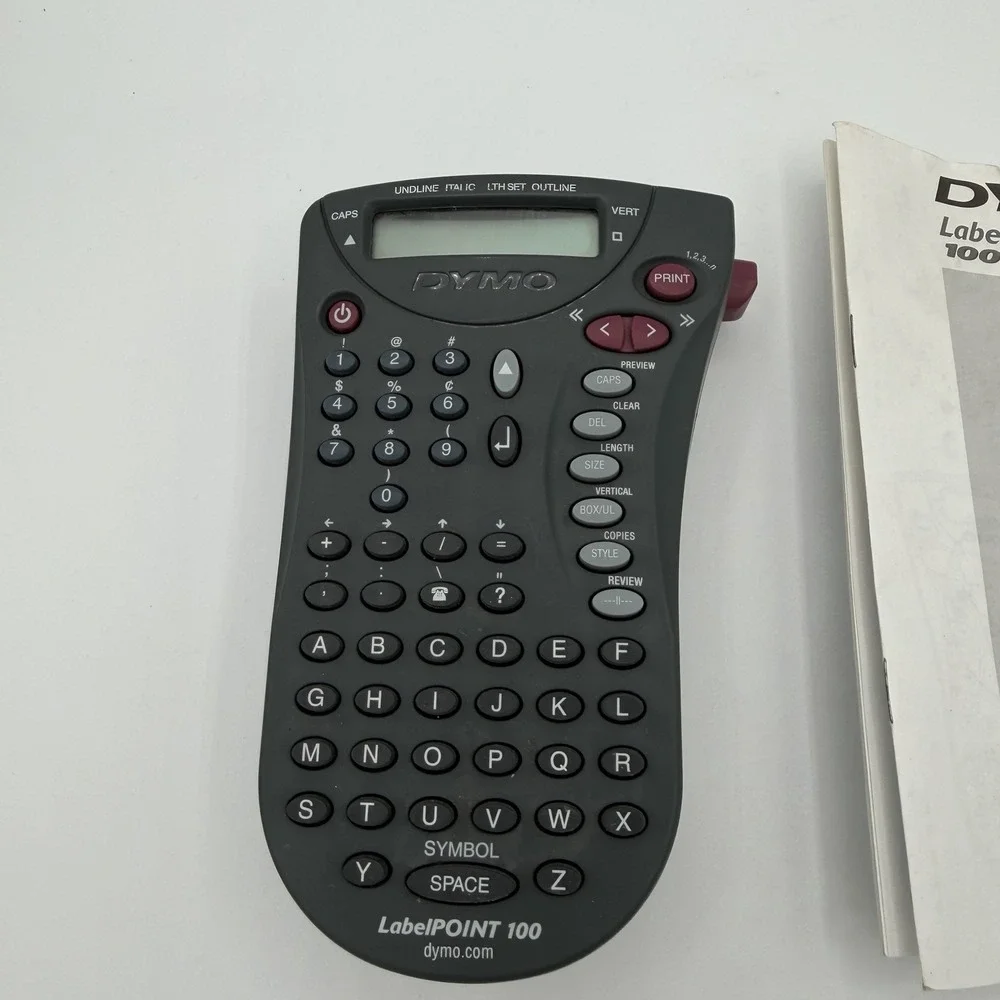 Dymo Labelpoint 100 Label Printer 2002 Vintage No Box Tested And Works